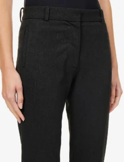 Joseph Eliston Slim-fit Mid-rise Stretch-woven Trousers 9 Joseph Eliston Slim-fit Mid-rise Stretch-woven Trousers -Reiss Shop R03963542 DARKGREY ALT04