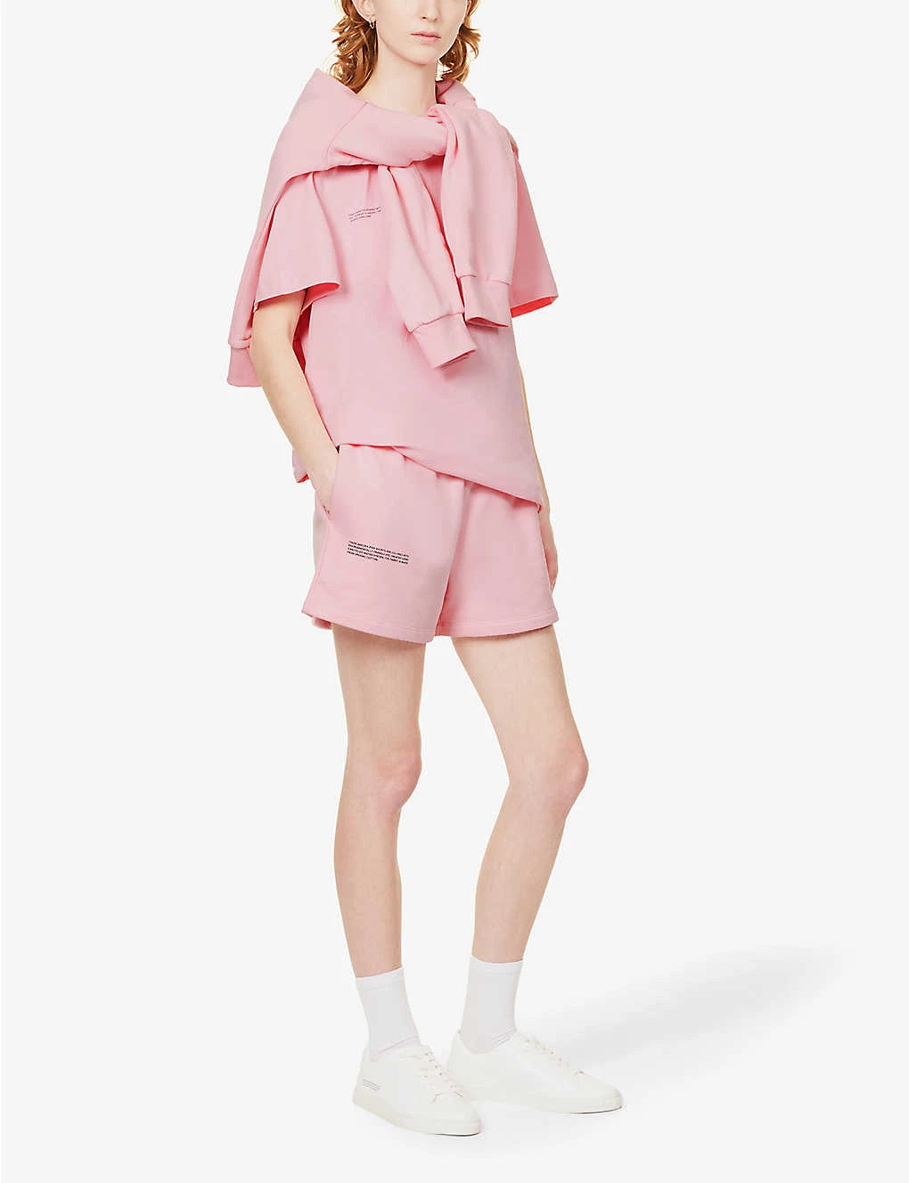 365 Signature High-rise Organic-cotton Sweat Shorts 2 365 Signature High-rise Organic-cotton Sweat Shorts - Image 2