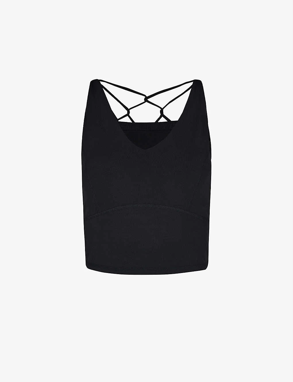 Sweaty Betty Super Soft Strappy Back Stretch-woven Vest 1 Sweaty Betty Super Soft Strappy Back Stretch-woven Vest