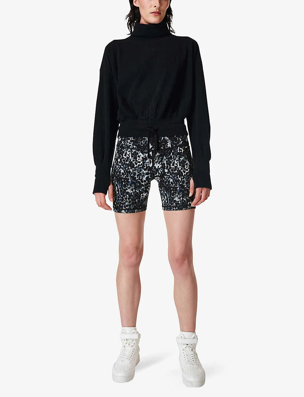 Sweaty Betty Melody Fleece Cotton-blend Sweatshirt 2 Sweaty Betty Melody Fleece Cotton-blend Sweatshirt - Image 2