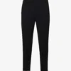 THEORY Treeca Relaxed-fit Straight-leg High-rise Woven Trousers