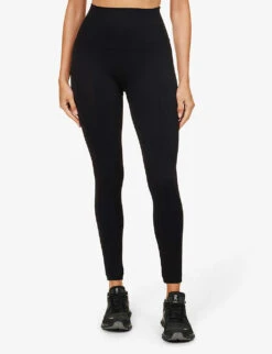 Spanx EcoCare High-rise Stretch-jersey Leggings -Reiss Shop R04004267 VERYBLACK ALT02
