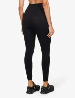 Spanx EcoCare High-rise Stretch-jersey Leggings -Reiss Shop R04004267 VERYBLACK ALT03