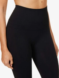 Spanx EcoCare High-rise Stretch-jersey Leggings -Reiss Shop R04004267 VERYBLACK ALT04