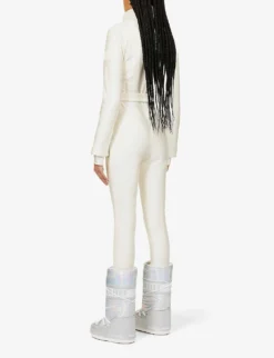 Sherpa Slim-fit Stretch-woven Jumpsuit -Reiss Shop R04010568 CREAM ALT03