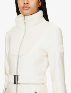 Sherpa Slim-fit Stretch-woven Jumpsuit -Reiss Shop R04010568 CREAM ALT04