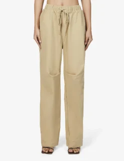 Luna Relaxed-fit Woven Trousers -Reiss Shop R04010836 CAMEL ALT02
