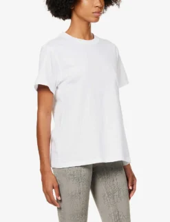 Lululemon All Yours Relaxed-fit Cotton-jersey T-shirt -Reiss Shop R04044733 WHITE ALT02