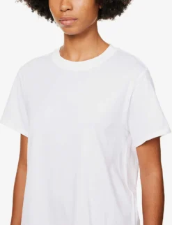 Lululemon All Yours Relaxed-fit Cotton-jersey T-shirt -Reiss Shop R04044733 WHITE ALT04