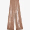 Ted Baker Milleit Wide-leg Mid-rise Woven Trousers
