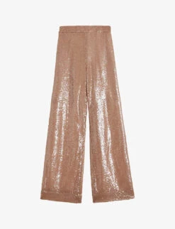 Ted Baker Milleit Wide-leg Mid-rise Woven Trousers