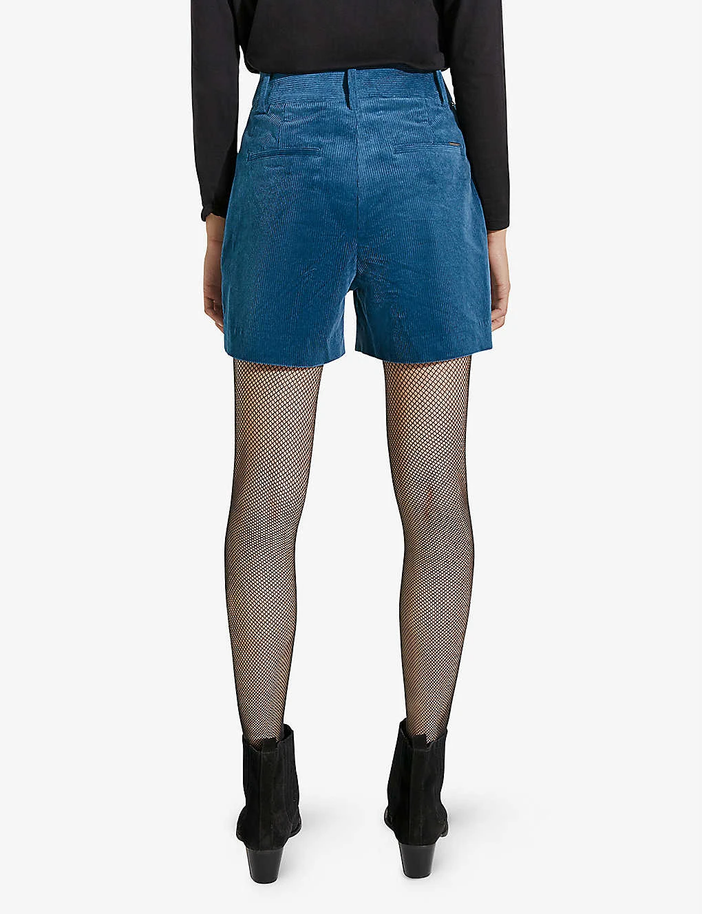 Ikks High-rise Stretch-corduroy Shorts 4 Ikks High-rise Stretch-corduroy Shorts - Image 4