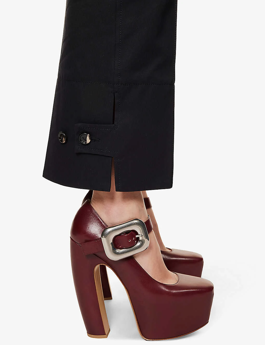 Bottega Veneta Wide-leg High-rise Wool Trousers 5 Bottega Veneta Wide-leg High-rise Wool Trousers - Image 5