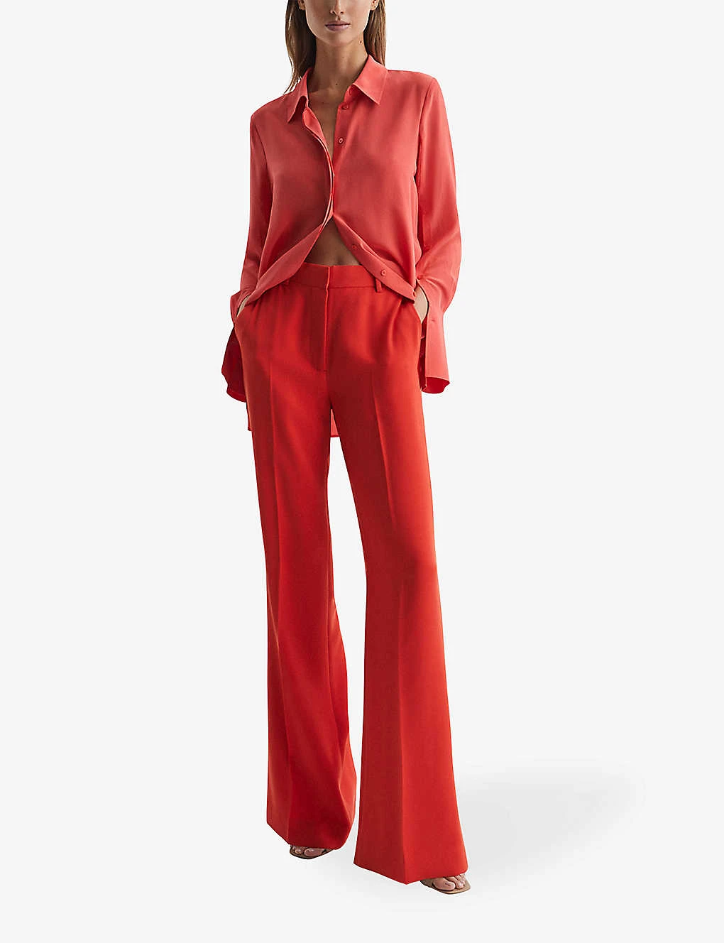 Reiss Maria Wide-leg Woven Trousers 2 Reiss Maria Wide-leg Woven Trousers - Image 2