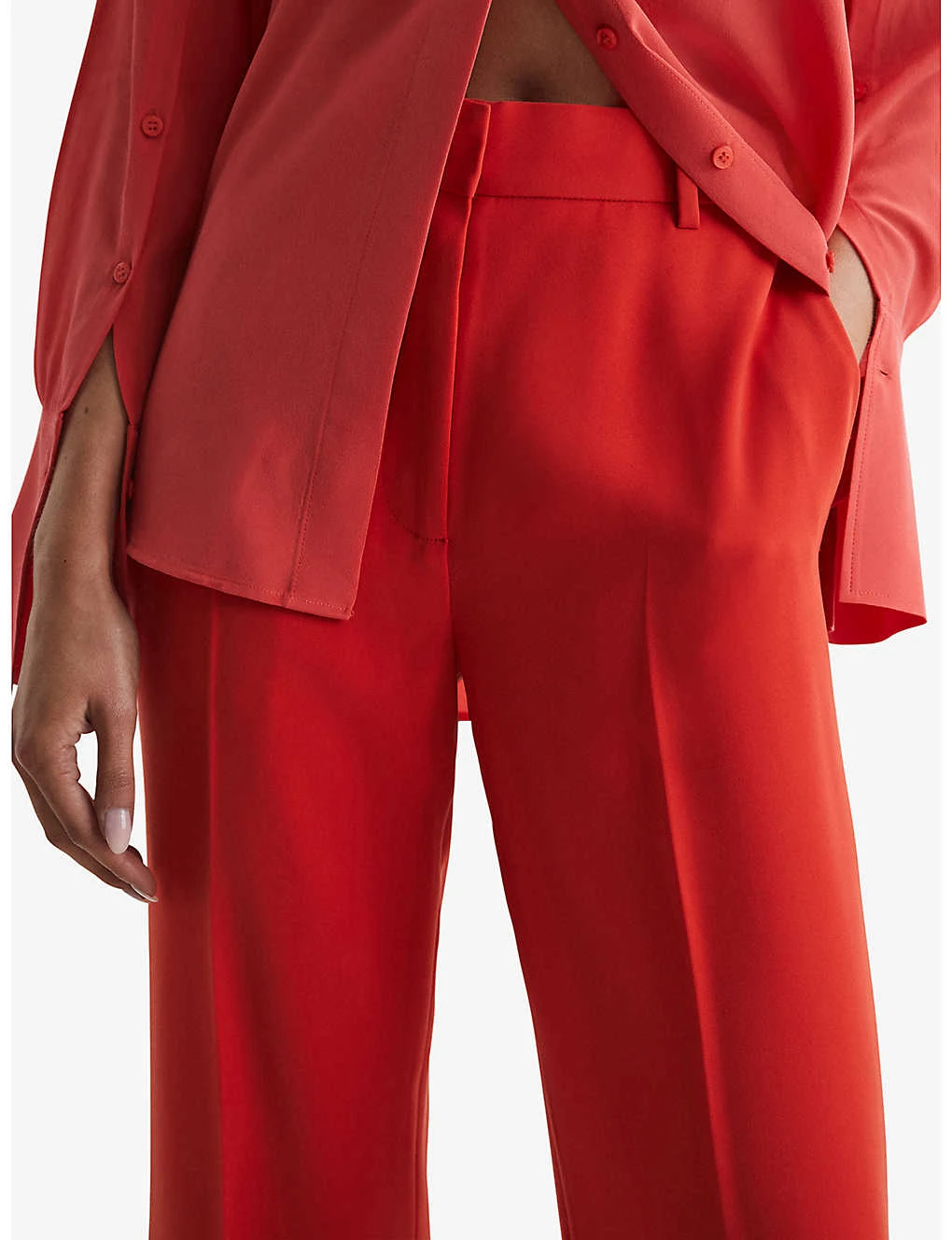 Reiss Maria Wide-leg Woven Trousers 5 Reiss Maria Wide-leg Woven Trousers - Image 5