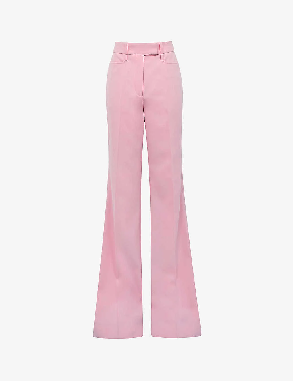 Reiss Blair Wide-leg High-rise Stretch Wool-blend Trousers 1 Reiss Blair Wide-leg High-rise Stretch Wool-blend Trousers
