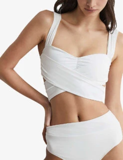 Reiss Cristina High-rise Bikini Bottoms 9 Reiss Cristina High-rise Bikini Bottoms -Reiss Shop R04068292 WHITE ALT04