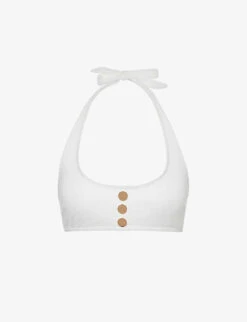 Reiss Iris Halterneck Bikini Top