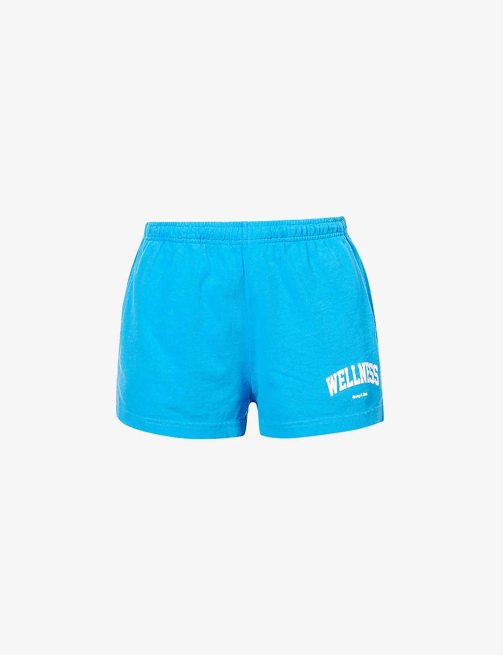 Wellness Graphic-print Mid-rise Cotton-jersey Shorts 1 Wellness Graphic-print Mid-rise Cotton-jersey Shorts