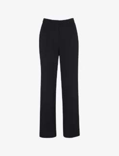 Whistles Slim-leg Ponte Woven Trousers