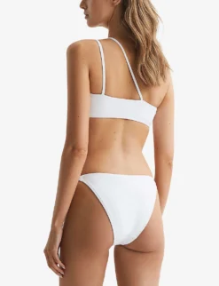 Reiss Alani One-shoulder Bikini Top 8 Reiss Alani One-shoulder Bikini Top -Reiss Shop R04070756 WHITE ALT03