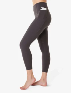 Sweaty Betty Super Soft 7/8 High-rise Stretch-woven Leggings -Reiss Shop R04074833 URBANGREY ALT02