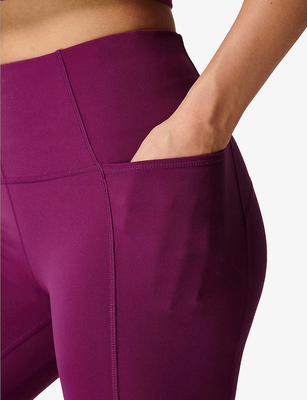 Sweaty Betty Flared Super High-rise Stretch-woven Yoga Trousers 5 Sweaty Betty Flared Super High-rise Stretch-woven Yoga Trousers - Image 5