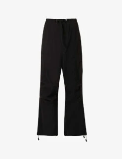 Jaded London Parachute Relaxed-fit Wide-leg High-rise Cotton Trousers