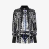 Reiss Rose Abstract-print Woven Shirt