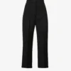 Acne Studios Straight-leg Mid-rise Cotton-blend Trousers