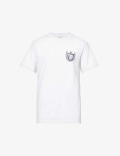 Beverly Hills Logo-embellished Cotton-jersey T-shirt