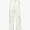 Dion Lee Parachute Wide-leg Mid-rise Cotton-blend Trousers