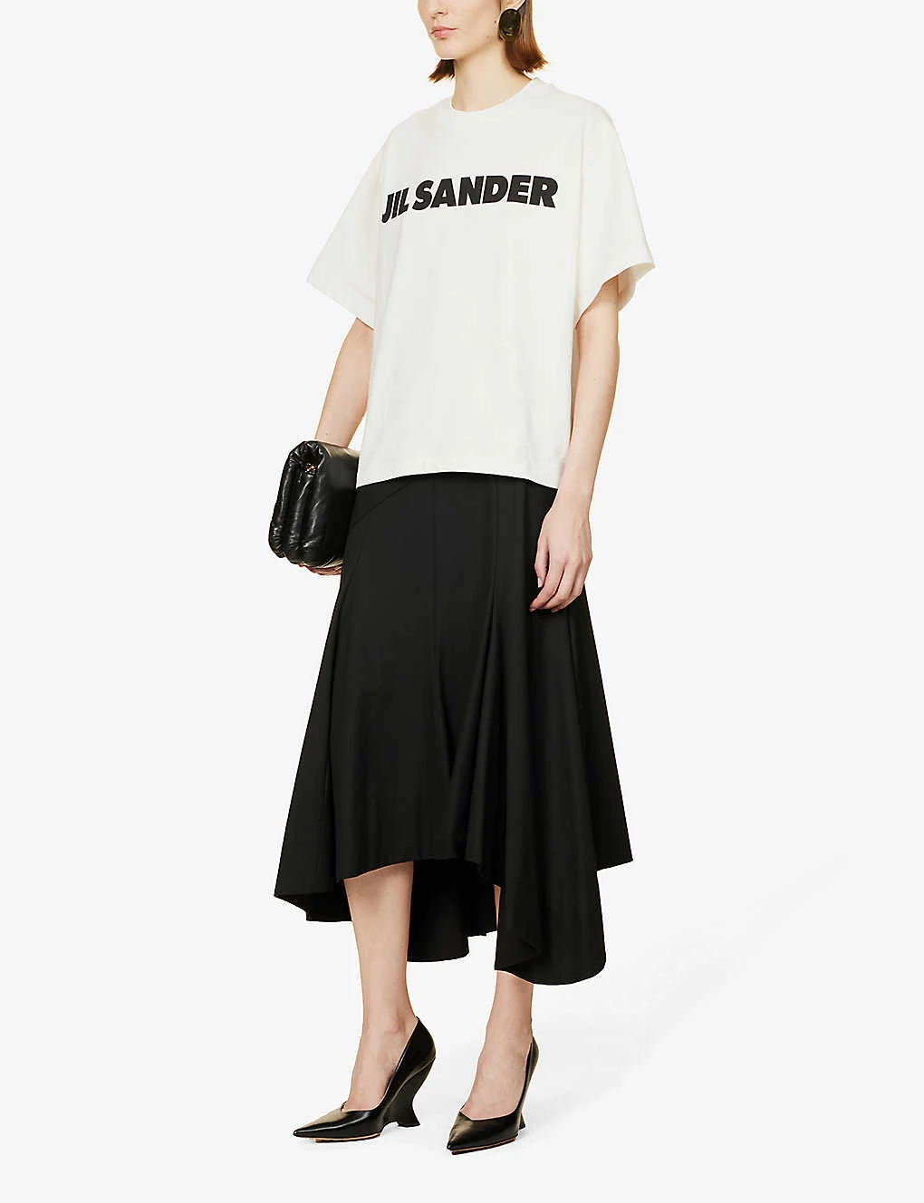 Jil Sander Logo-print Relaxed-fit Cotton T-shirt 2 Jil Sander Logo-print Relaxed-fit Cotton T-shirt - Image 2