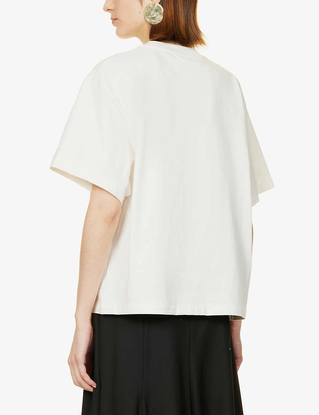 Jil Sander Logo-print Relaxed-fit Cotton T-shirt 4 Jil Sander Logo-print Relaxed-fit Cotton T-shirt - Image 4