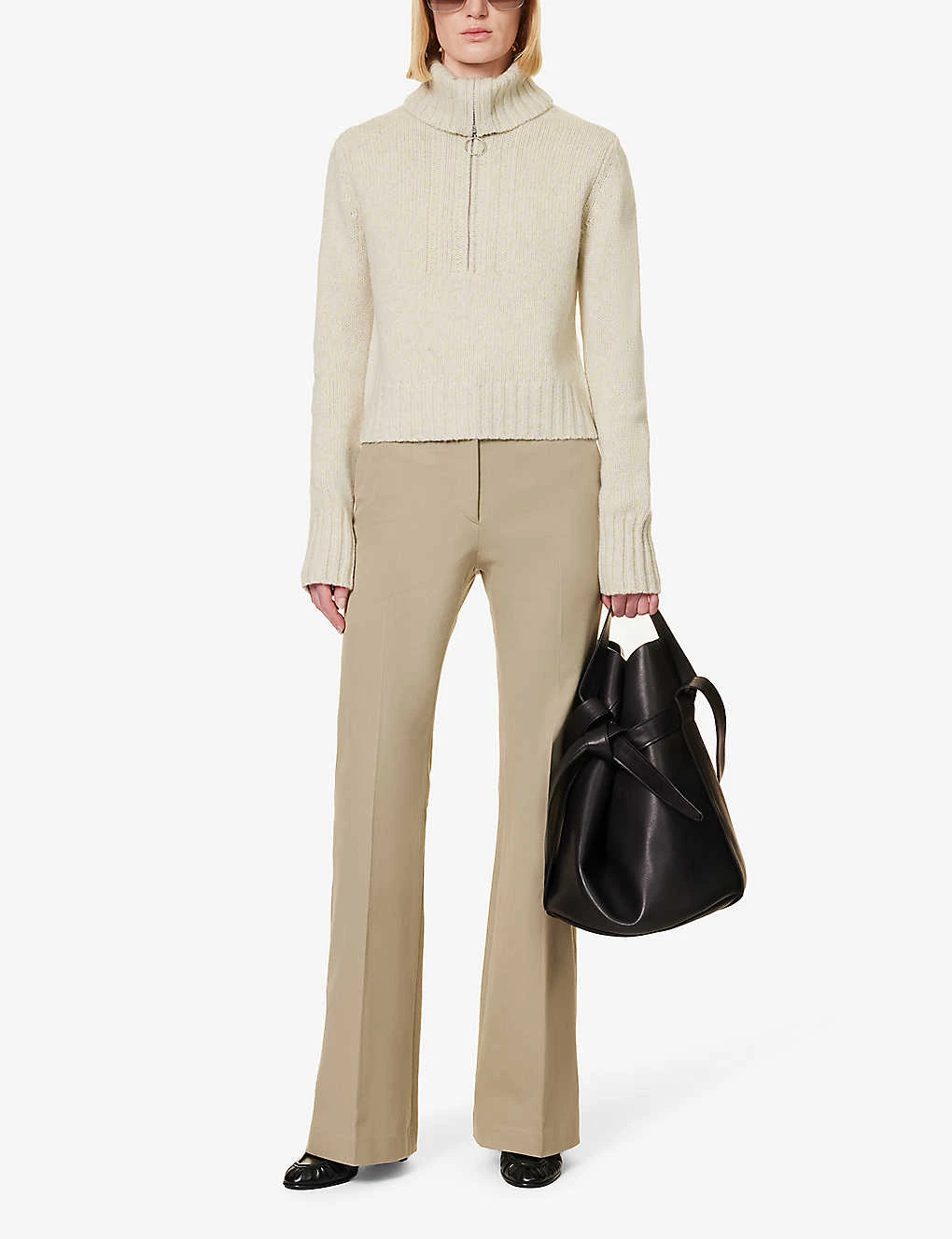 Joseph Tafira Tailored Stretch-woven Trousers 2 Joseph Tafira Tailored Stretch-woven Trousers - Image 2