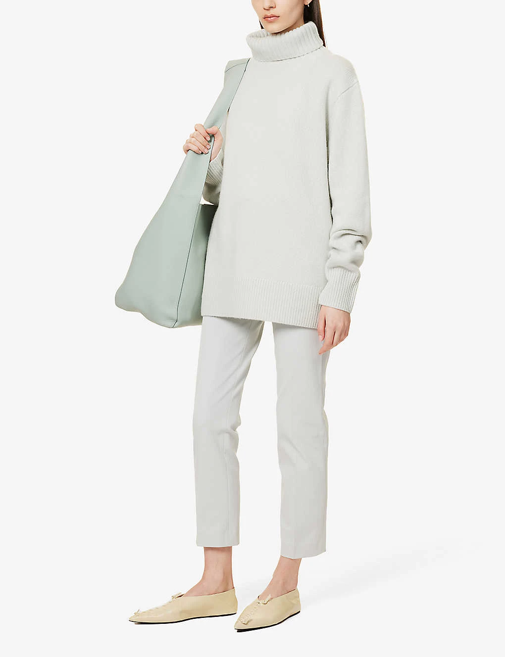 Joseph Coleman Straight-leg Stretch-woven Trousers 2 Joseph Coleman Straight-leg Stretch-woven Trousers - Image 2