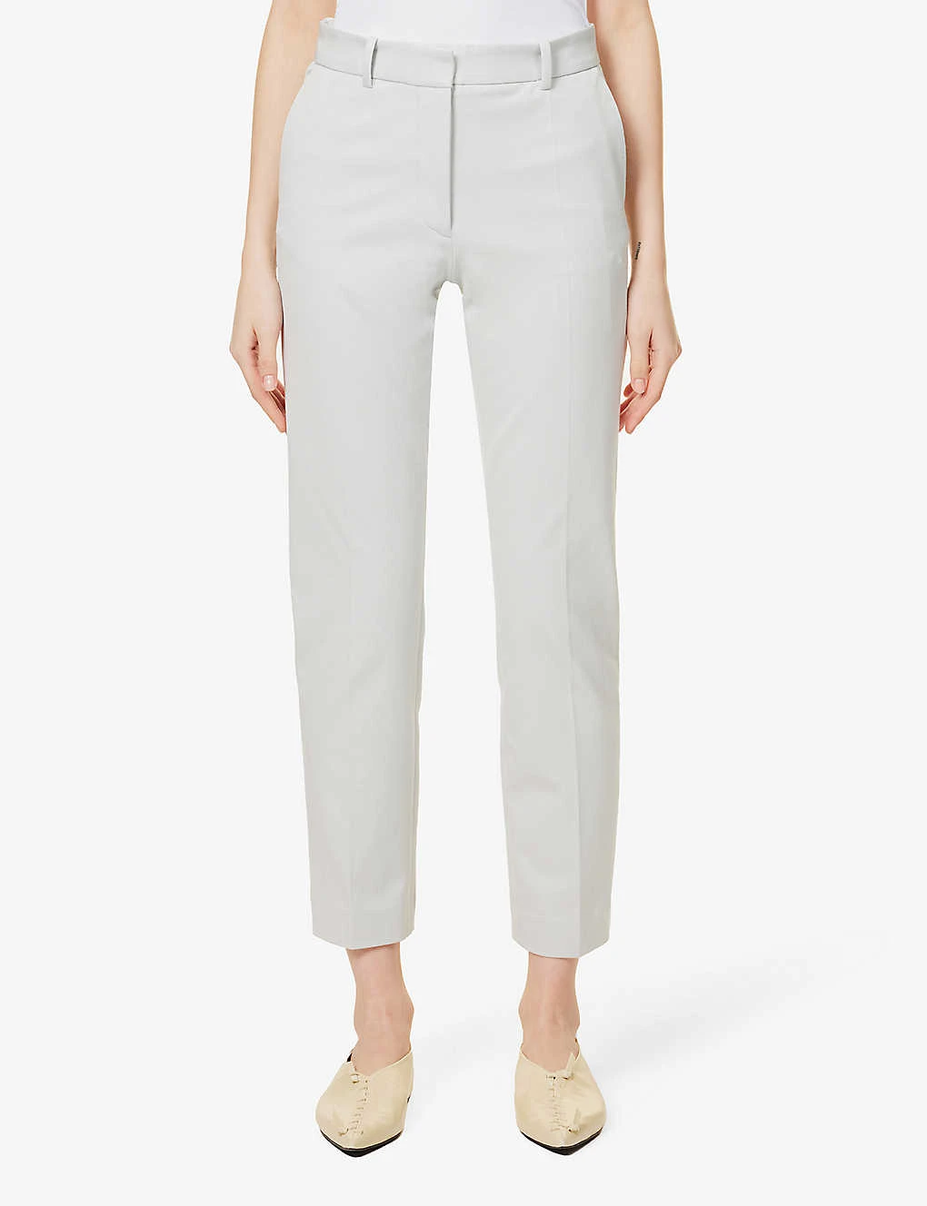 Joseph Coleman Straight-leg Stretch-woven Trousers 3 Joseph Coleman Straight-leg Stretch-woven Trousers - Image 3