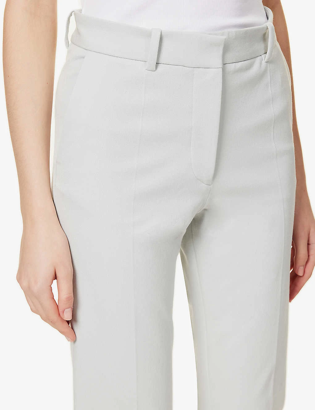 Joseph Coleman Straight-leg Stretch-woven Trousers 5 Joseph Coleman Straight-leg Stretch-woven Trousers - Image 5