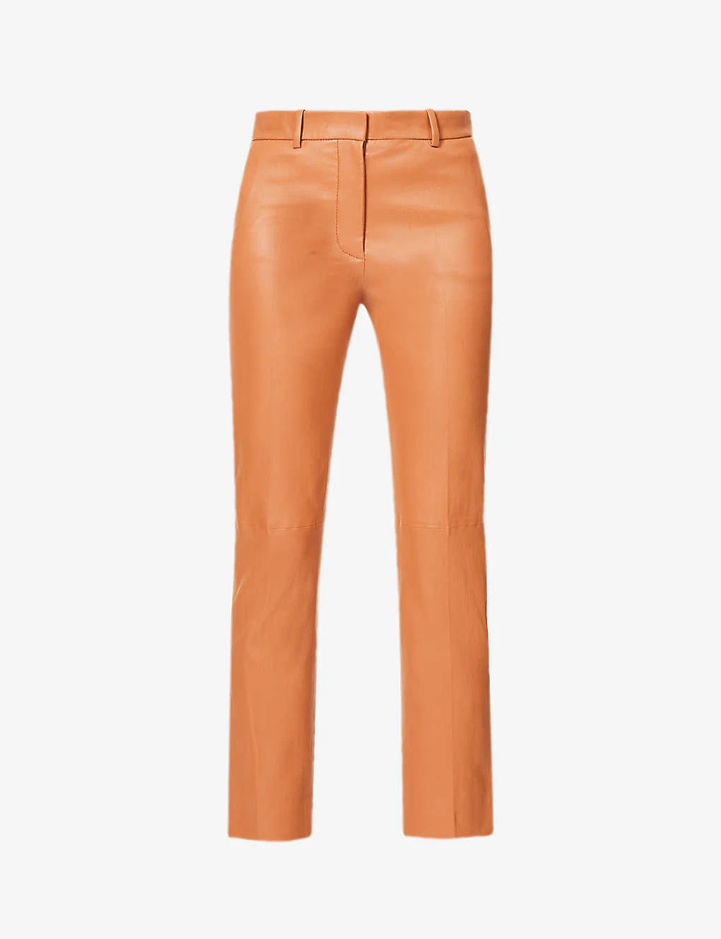 Joseph Coleman Wide-leg High-rise Leather Trousers 1 Joseph Coleman Wide-leg High-rise Leather Trousers