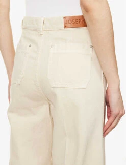 Joseph Brompton Wide-leg Mid-rise Denim Trousers -Reiss Shop R04095454 MAPLEWOOD ALT04