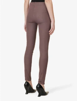 Joseph High-rise Stretch-woven Leggings 8 Joseph High-rise Stretch-woven Leggings -Reiss Shop R04095457 TRUFFLE ALT03