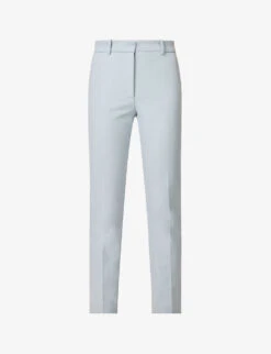 Joseph Coleman Straight-leg Mid-rise Stretch-cotton Trousers