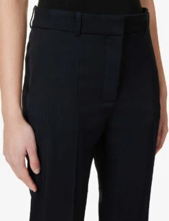 Joseph Coleman Straight-leg Cropped Stretch-wool Trousers -Reiss Shop R04095474 NAVY ALT04