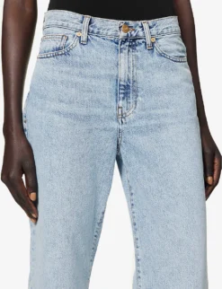 TOVE Sophie Straight-leg Mid-rise Recycled Denim-blend Jeans -Reiss Shop R04096562 MIDBLUE ALT04