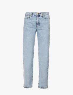 TOVE Sophie Straight-leg Mid-rise Recycled Denim-blend Jeans