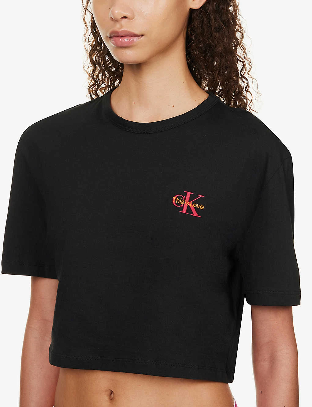 Calvin Klein This Is Love Logo-embroidered Cotton-jersey Set 6 Calvin Klein This Is Love Logo-embroidered Cotton-jersey Set - Image 6