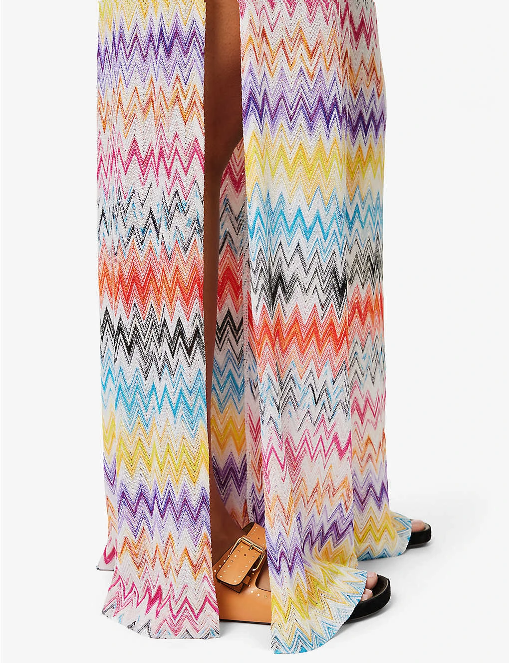 Missoni Zigzag-pattern Wide-leg Mid-rise Knitted Trousers 5 Missoni Zigzag-pattern Wide-leg Mid-rise Knitted Trousers - Image 5