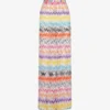 Missoni Zigzag-pattern Wide-leg Mid-rise Knitted Trousers