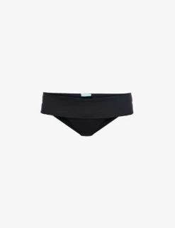 Melissa Odabash Brussels Elasticated-waist High-rise Bikini Bottoms