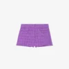 Maje Iapraia Tweed Cotton Shorts